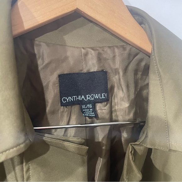 Cynthia Rowley  Women's Trench Coat - Picture 3 of 4